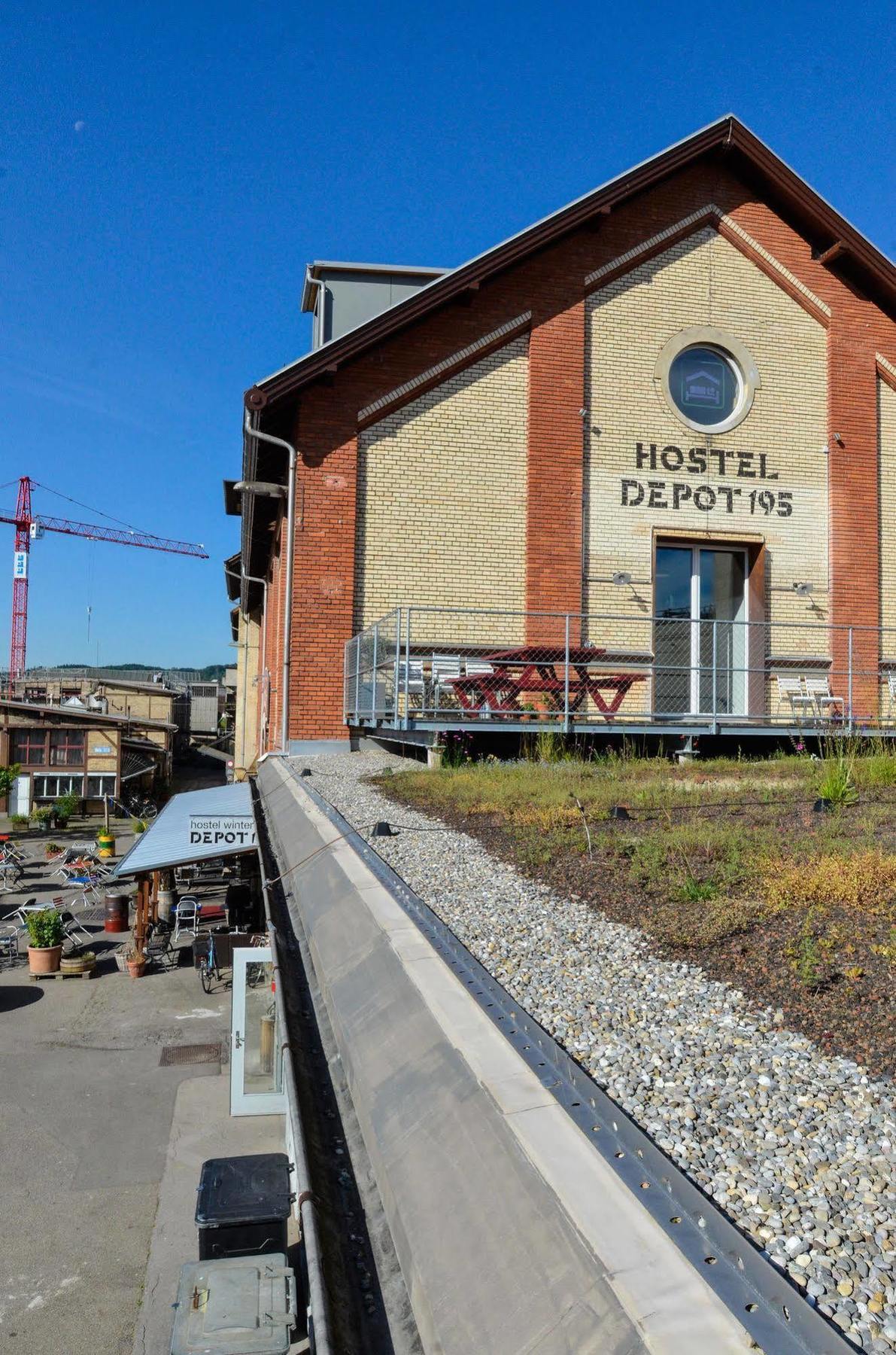 Depot 195 - Hostel Winterthur Ngoại thất bức ảnh